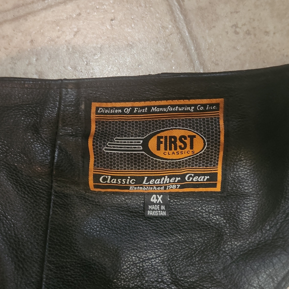 First Classics Black Leather Gear